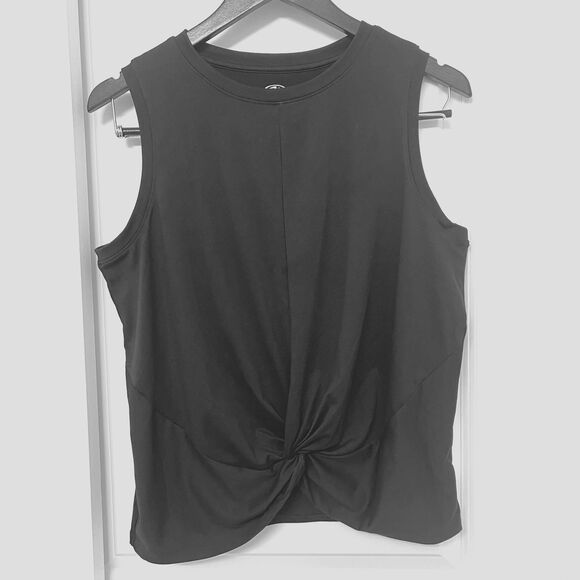 Athletic Works Girls Black Tank Top Tshirt Size XL(14-16) Plus - Picture 1 of 6
